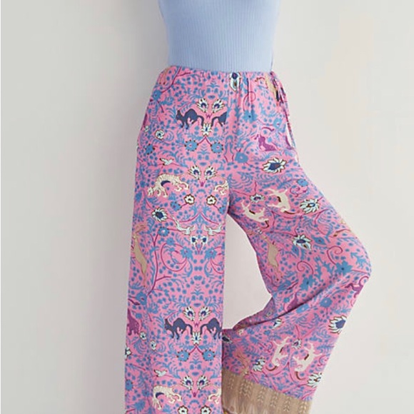Anthropologie floral pants. S.S Ex. Condition! - Picture 3 of 6